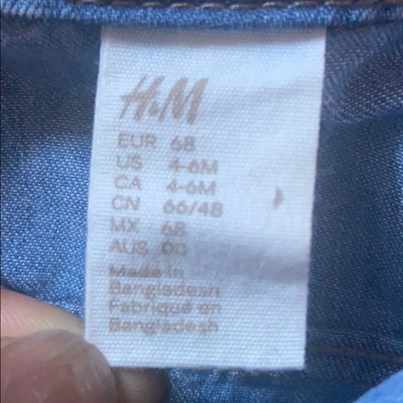 H&M Denim Button up shirt - Picture 3 of 3